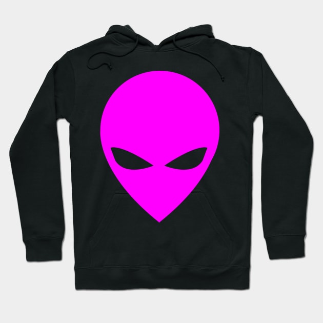 Pink Alien Alien Greys Hoodie TeePublic